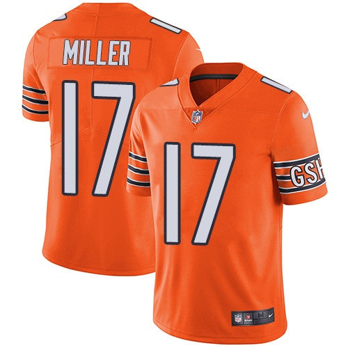 Anthony Miller Chicago Bears orange Vapor jersey