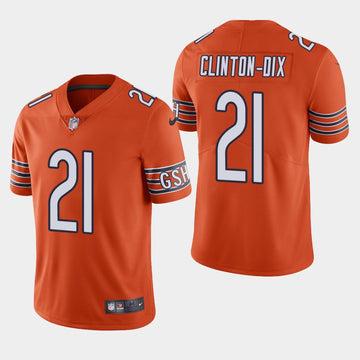 HaHa Clinton-Dix Chicago Bears orange Vapor jersey