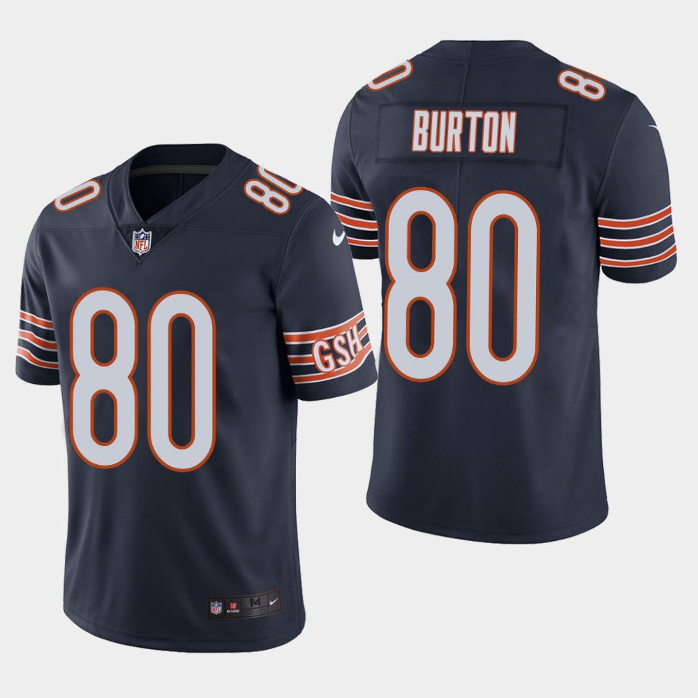 Trey Burton Chicago Bears navy Untouchable jersey
