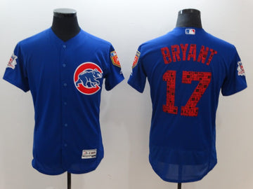Kris Bryant Chicago Cubs royal jersey