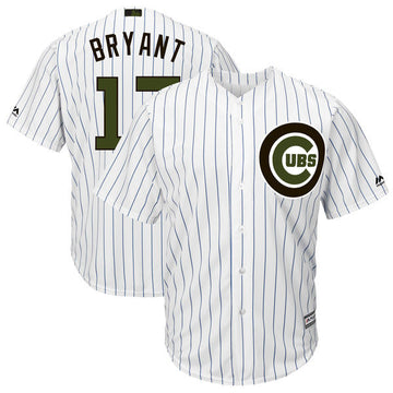 Kris Bryant Chicago Cubs white jersey