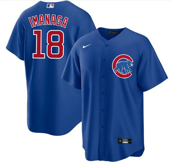 Shōta Imanaga Chicago Cubs blue jersey