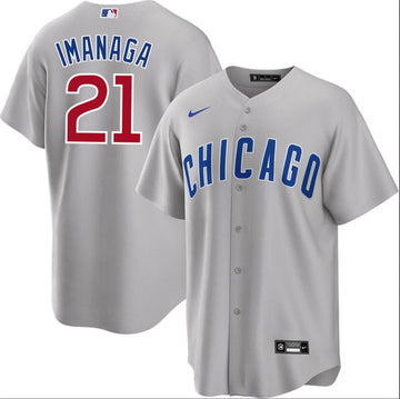 Shōta Imanaga Chicago Cubs gray jersey