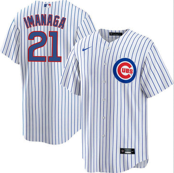 Shōta Imanaga Chicago Cubs white jersey
