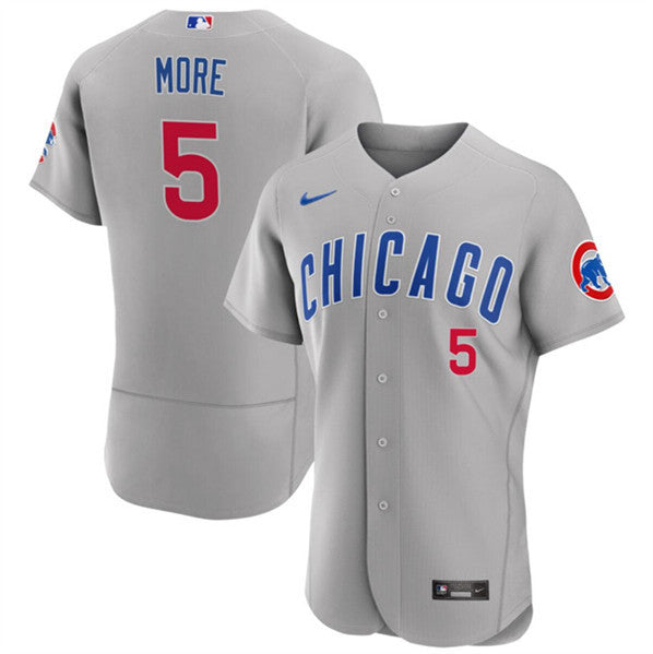 Christopher Morel Chicago Cubs gray jersey