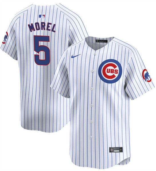 Christopher Morel Chicago Cubs white Limited jersey