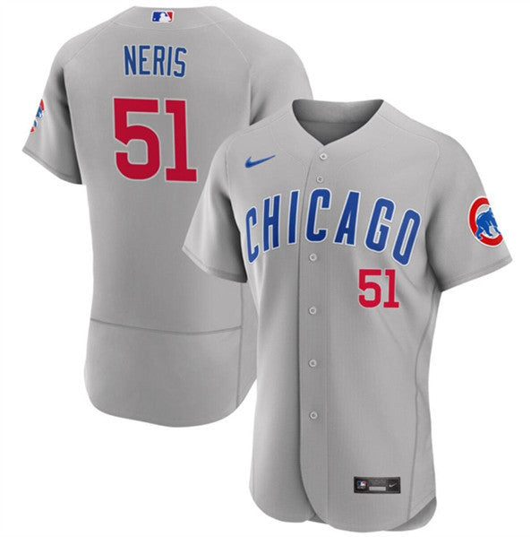 Héctor Neris Chicago Cubs gray jersey