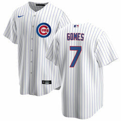 Yan Gomes Chicago Cubs white jersey