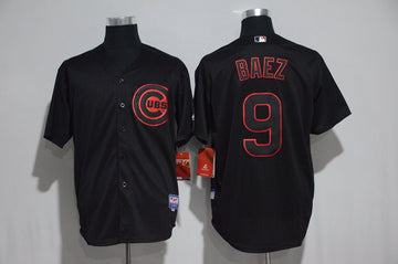 Javier Baez Chicago Cubs black jersey