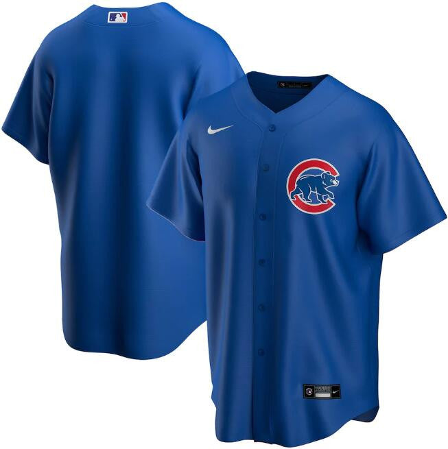 Chicago Cubs blue jersey