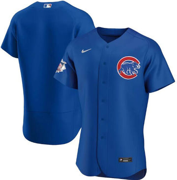 Chicago Cubs blue jersey