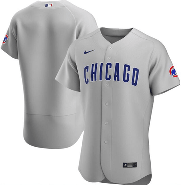 Chicago Cubs grey jersey