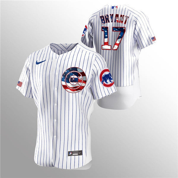 Kris Bryant Chicago Cubs white jersey