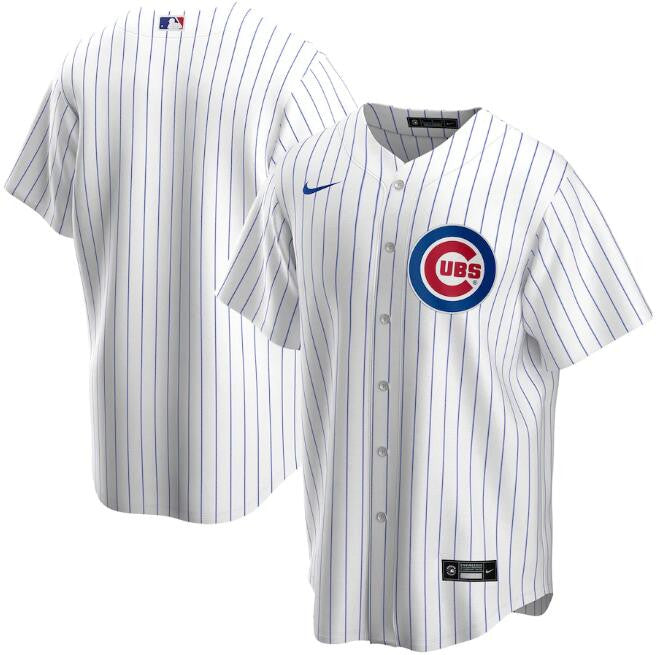 Chicago Cubs white jersey