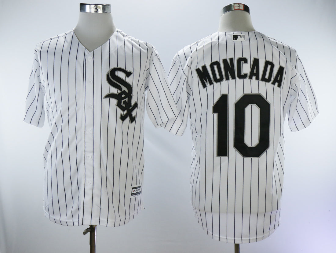 Yoan Moncada Chicago White Sox white jersey