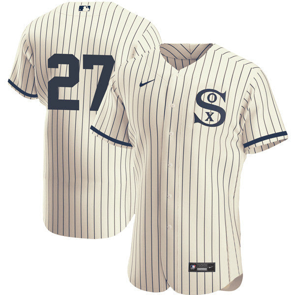 Lucas Giolito Chicago White Sox cream jersey