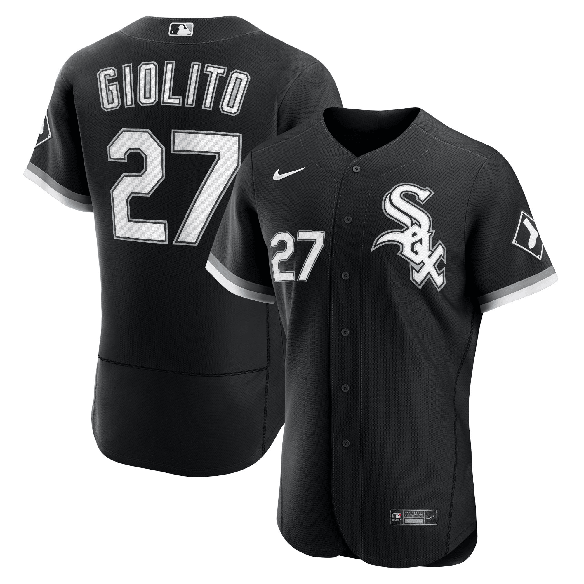 Lucas Giolito Chicago White Sox black jersey