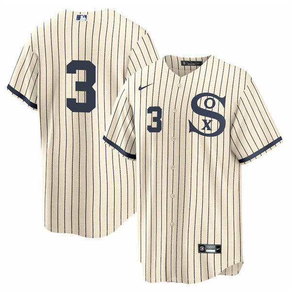 Harold Baines Chicago White Sox cream jersey
