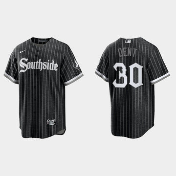 Bucky Dent Chicago White Sox black City Connect jersey
