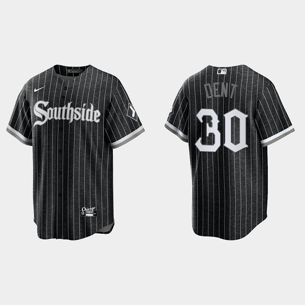 Bucky Dent Chicago White Sox black City Connect jersey