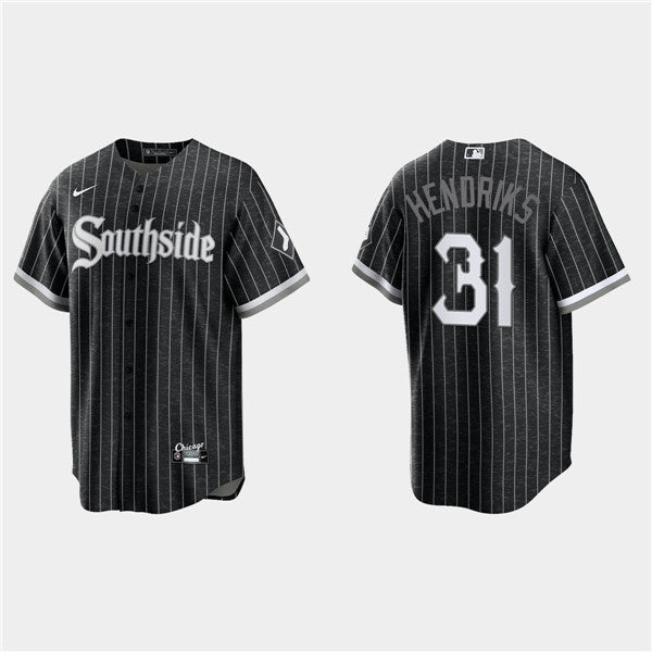 Liam Hendriks Chicago White Sox black City Connect jersey