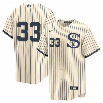 Lance Lynn Chicago White Sox cream jersey