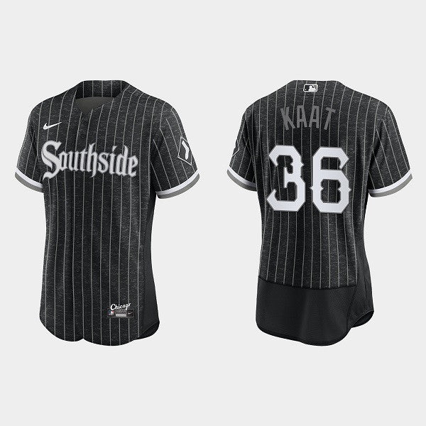 Jim Kaat Chicago White Sox black City Connect jersey