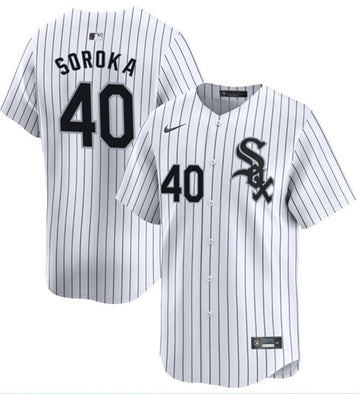 Michael Soroka Chicago White Sox white Limited jersey