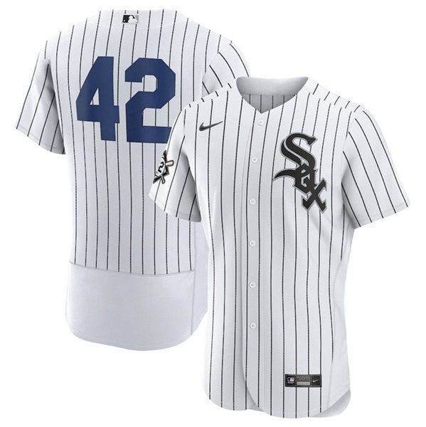 Jackie Robinson Chicago White Sox white jersey
