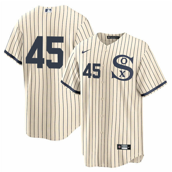 Michael Jordan Chicago White Sox cream jersey