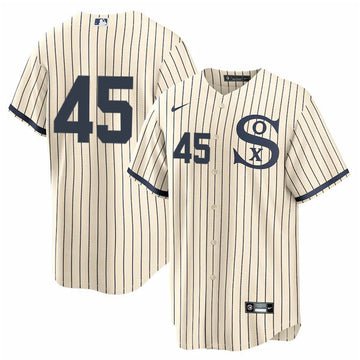 Michael Jordan Chicago White Sox cream jersey