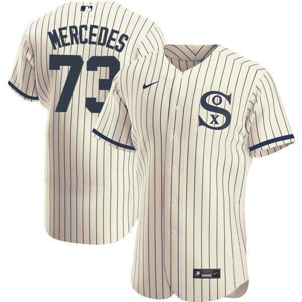 Yermin Mercedes Chicago White Sox cream jersey