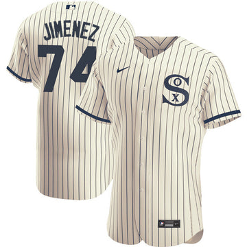 Eloy Jimenez Chicago White Sox cream jersey