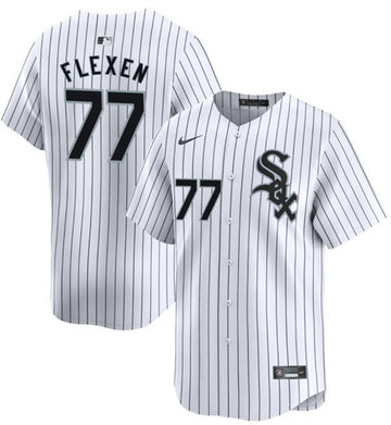 Chris Flexen Chicago White Sox white Limited jersey
