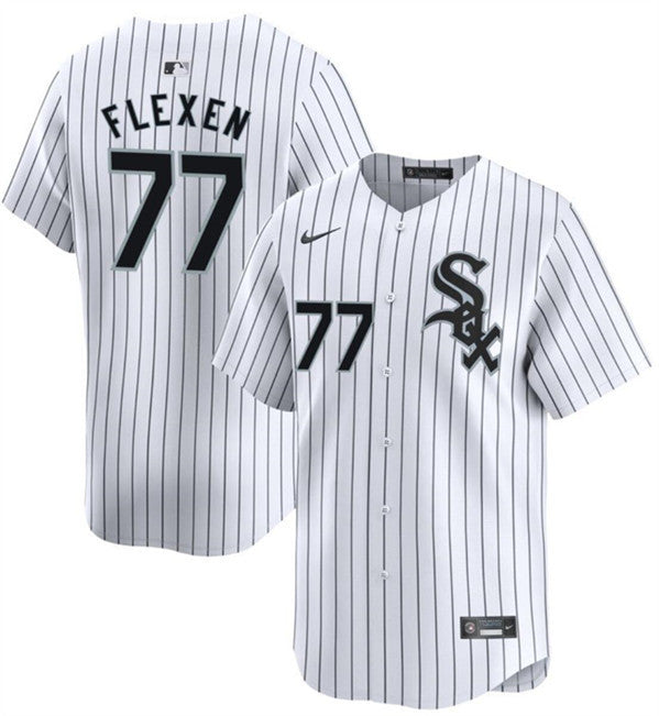 Chris Flexen Chicago White Sox white Limited jersey