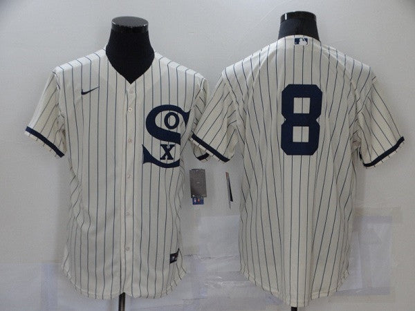 Bo Jackson Chicago White Sox cream jersey