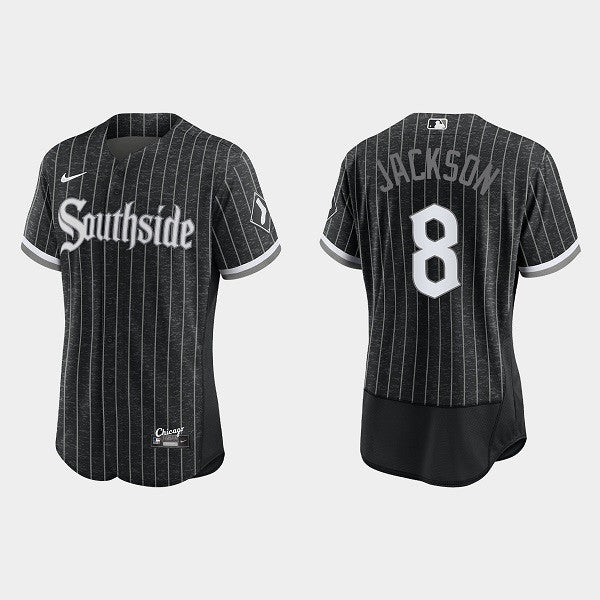 Bo Jackson Chicago White Sox black City Connect jersey
