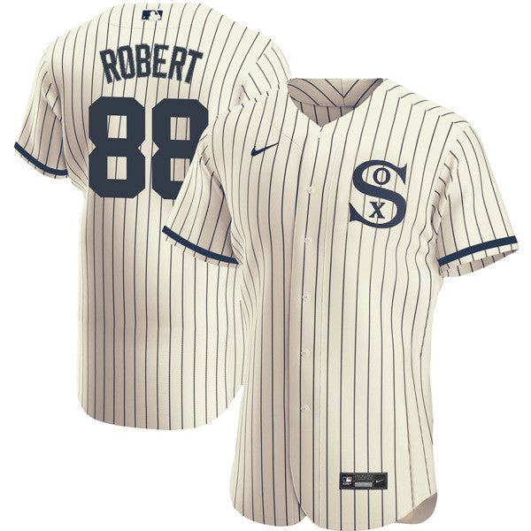 Luis Robert Chicago White Sox cream jersey