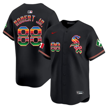 Luis Robert Jr Chicago White Sox black Vapor jersey