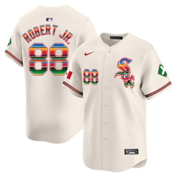 Luis Robert Jr Chicago White Sox cream Vapor jersey