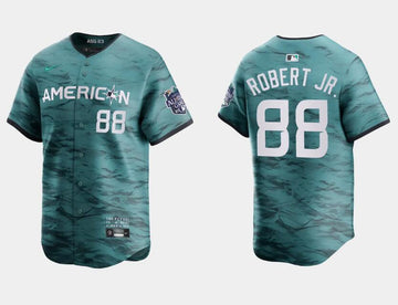 Luis Robert Jr Chicago White Sox teal All-Star jersey