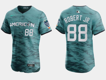 Luis Robert Jr Chicago White Sox teal All-Star jersey