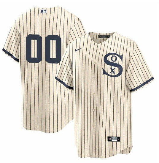 Custom Chicago White Sox cream jersey