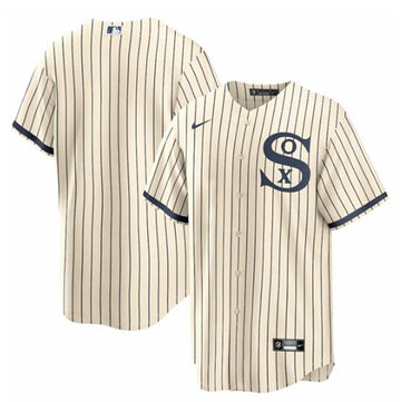 Custom Chicago White Sox cream jersey