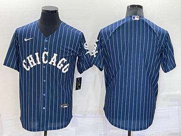 Custom Chicago White Sox navy jersey