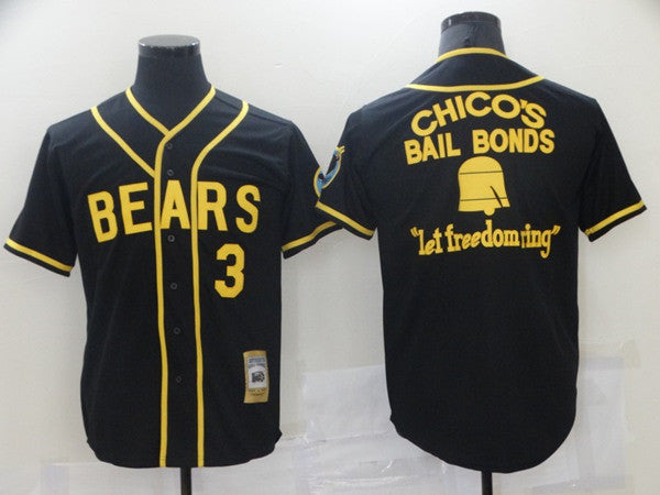 Bad News Bears Chico's Bail Bonds black jersey