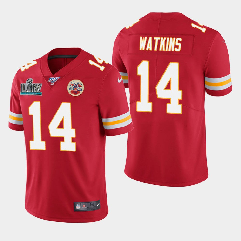 Sammy Watkins Kansas City Chiefs red Vapor jersey