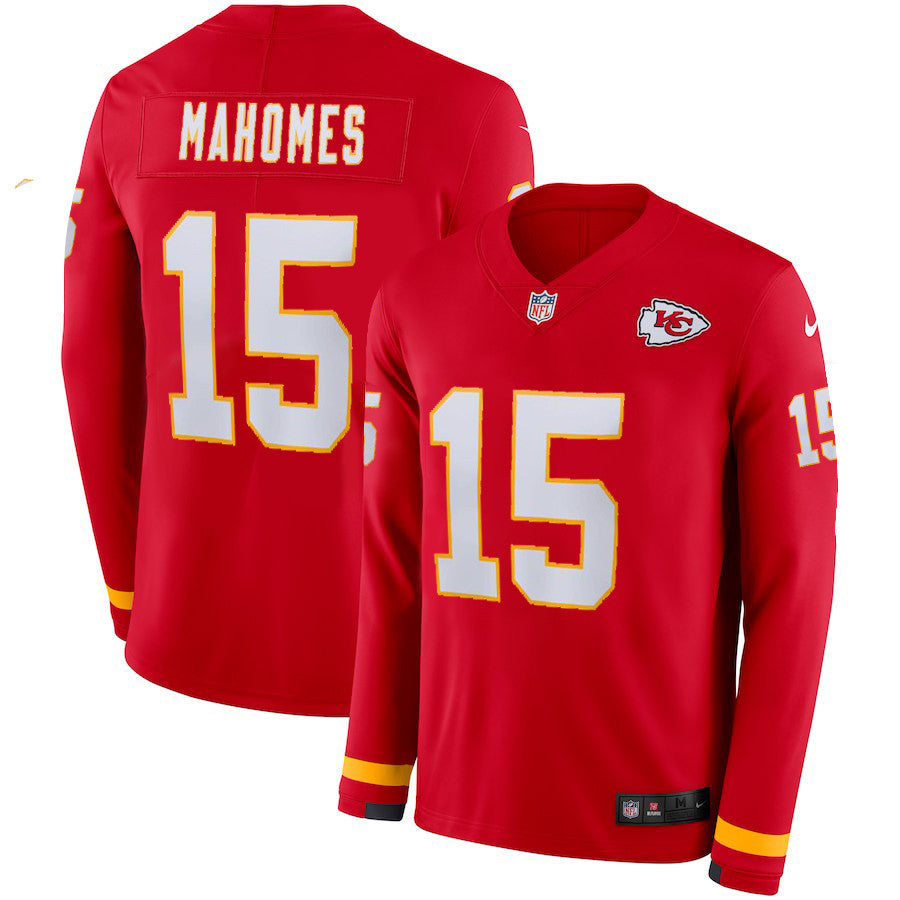 Patrick Mahomes Kansas City Chiefs red jersey
