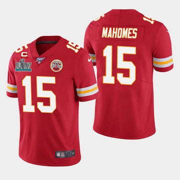 Patrick Mahomes Super Bowl Liv Kansas City Chiefs red Vapor jersey