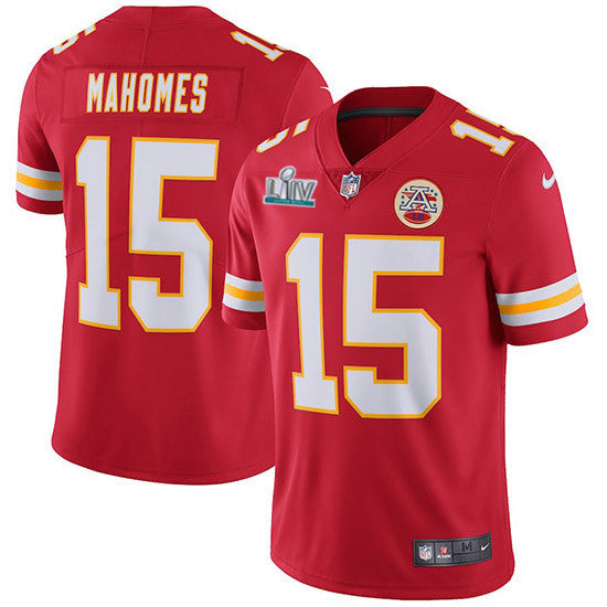 Patrick Mahomes Super Bowl Liv Kansas City Chiefs red Vapor jersey